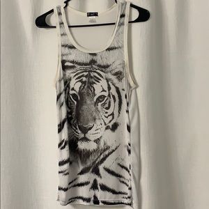 Tank top - White Tiger